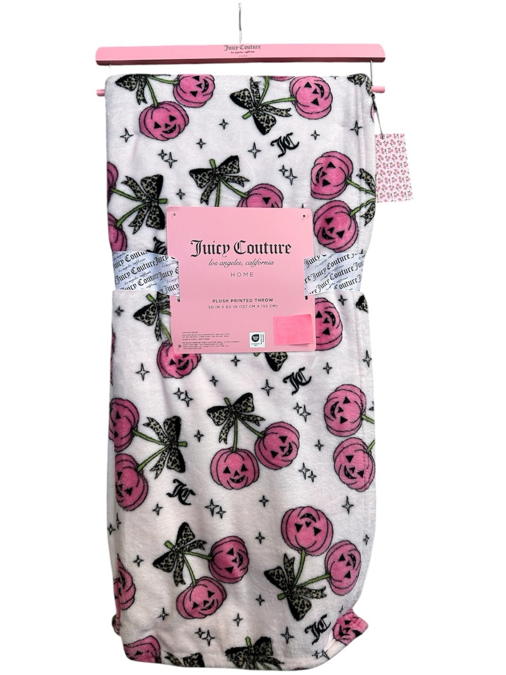 Juicy couture Halloween blanket